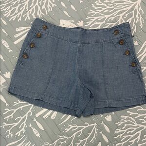 LOFT THE RIVIERA SHORT/ SIZE 4 / BLUE
